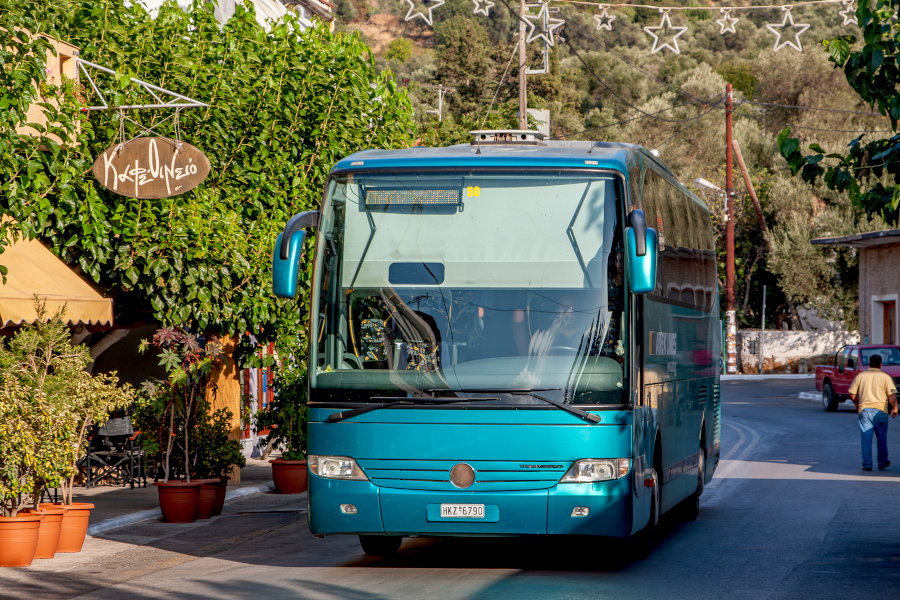 Автобусы на Крите (общественный транспорт)