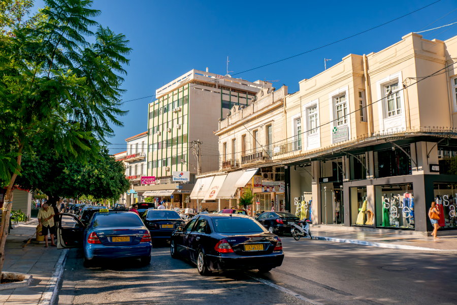 Такси на Крите Стоянка такси на острове Крит