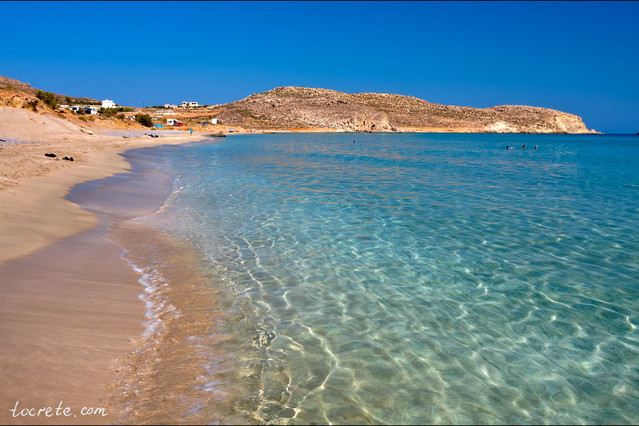 Море на острове Крит Остров Крит омывается Средиземным морем